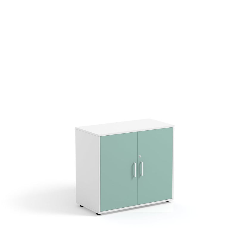 ADA - Cabinet with 2 inner compartments and 2 doors mint green with look