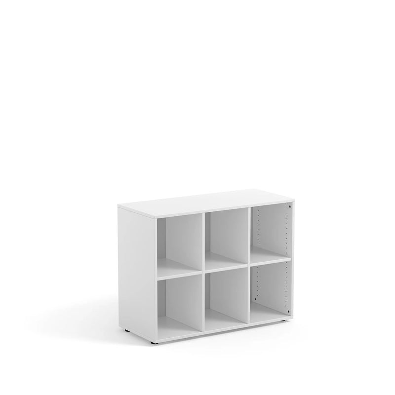 JANE - Cabinet with 6 compartments. White