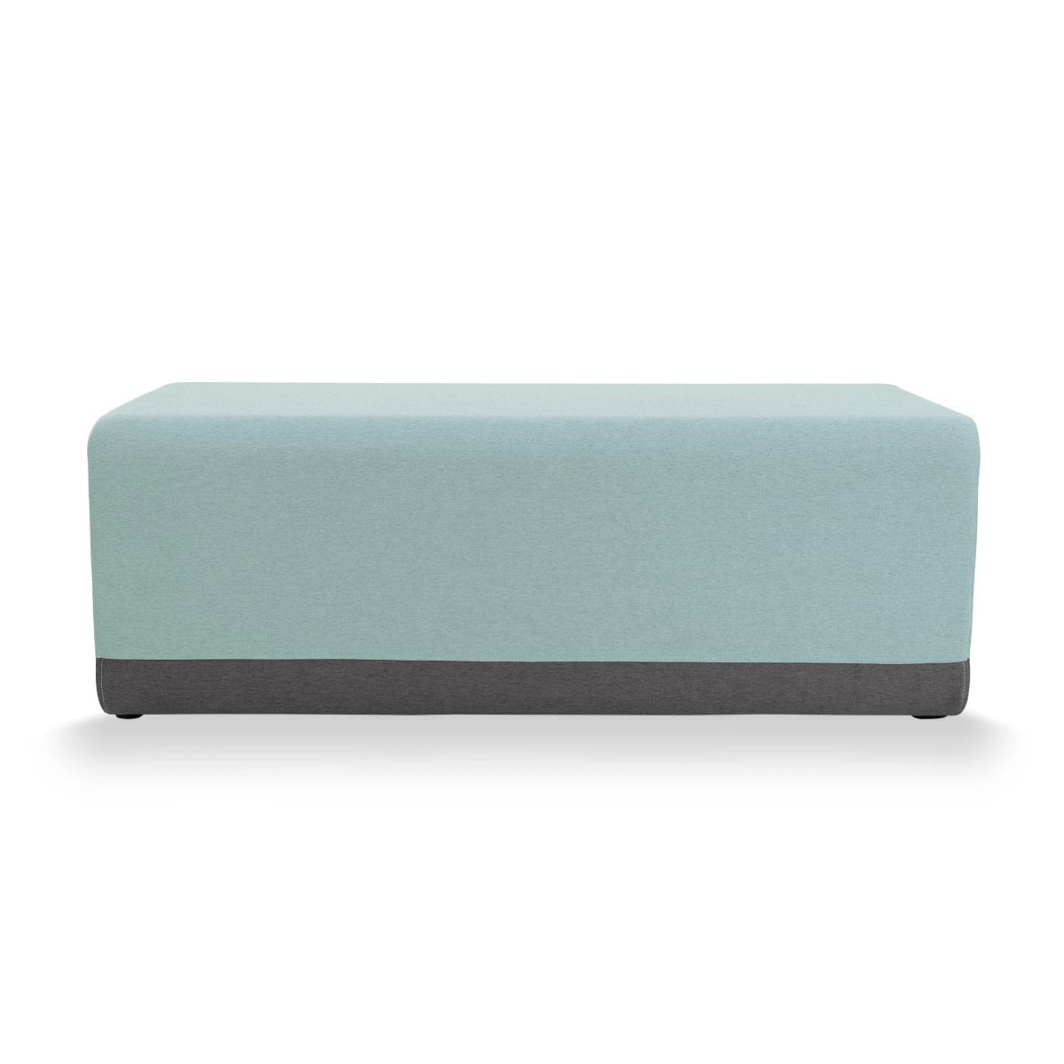 KALIN RECTANGLE - Upholstered straight sofa – Top color Sage Mint