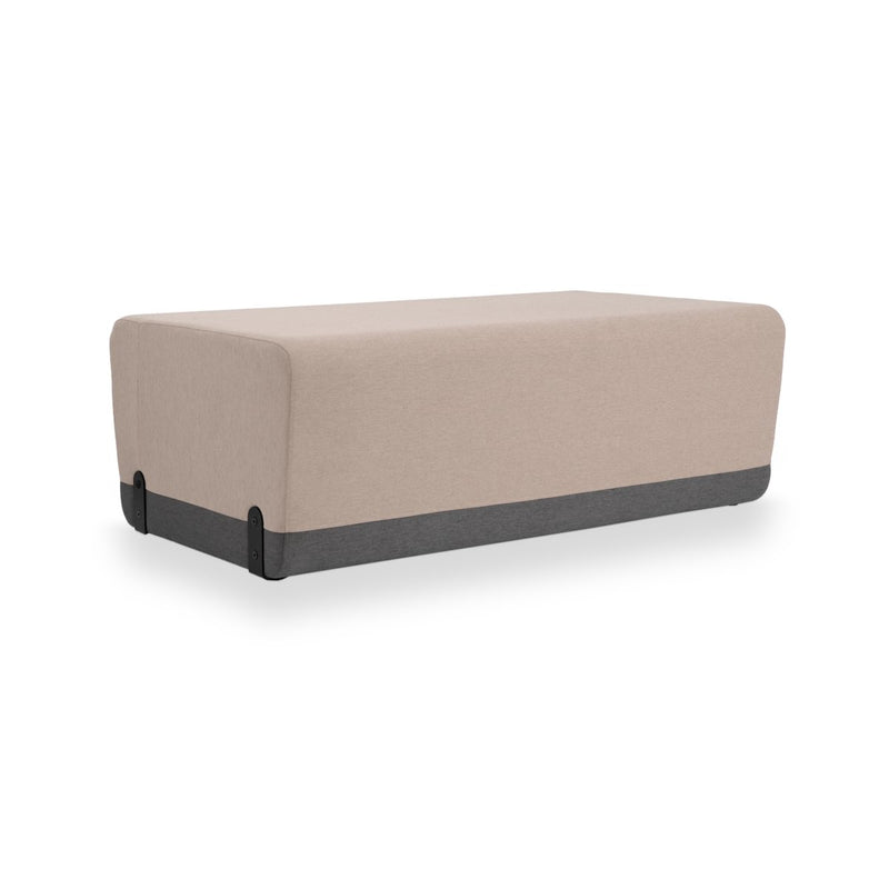 KALIN RECTANGLE - Upholstered straight sofa – Top color Sand Dune