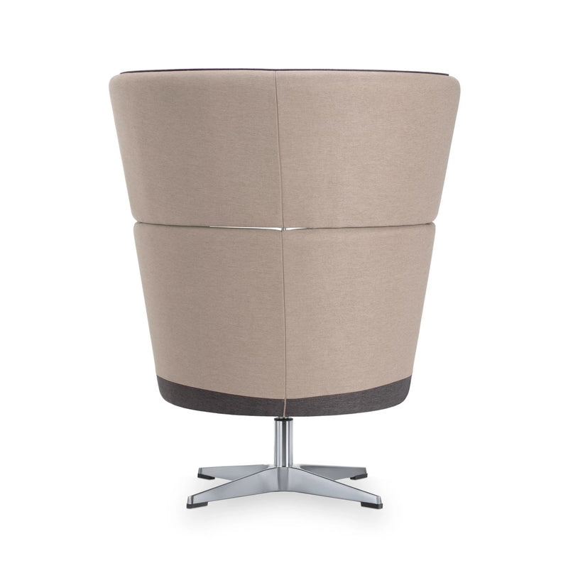 MANNY LARGE - High Armchair – Upholstered+cushion – Top color Sand Dune