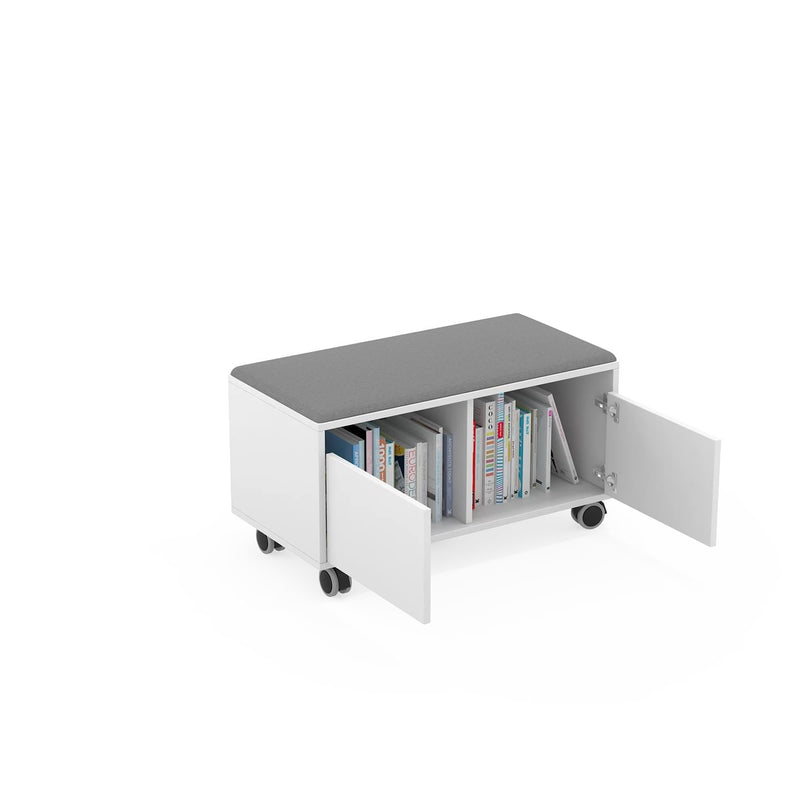 MINI MOVE - Grade with 2 storing spaces and 1 seat. Turquoise