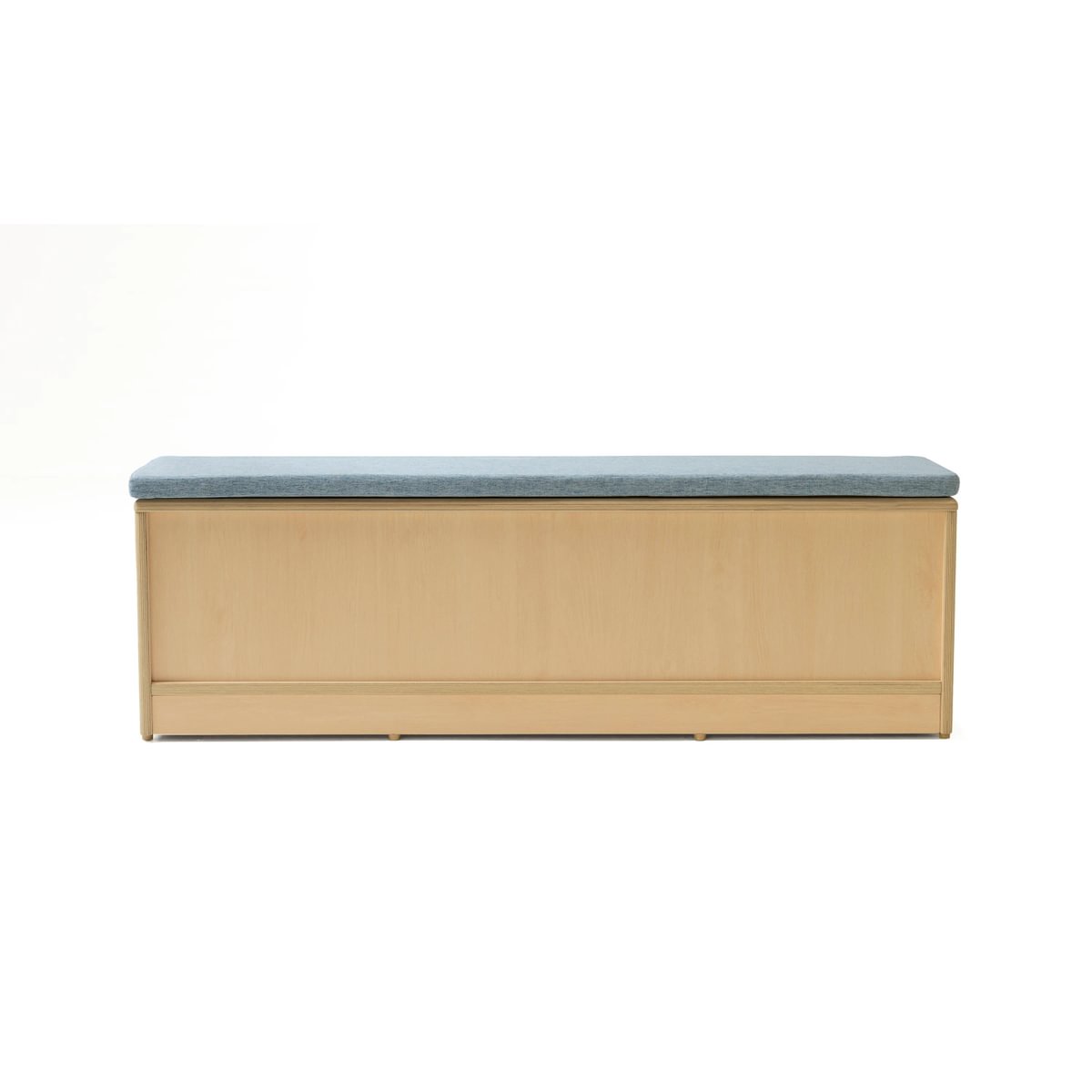 PLUM - Storage bank PLYWOOD with upholstered cushion