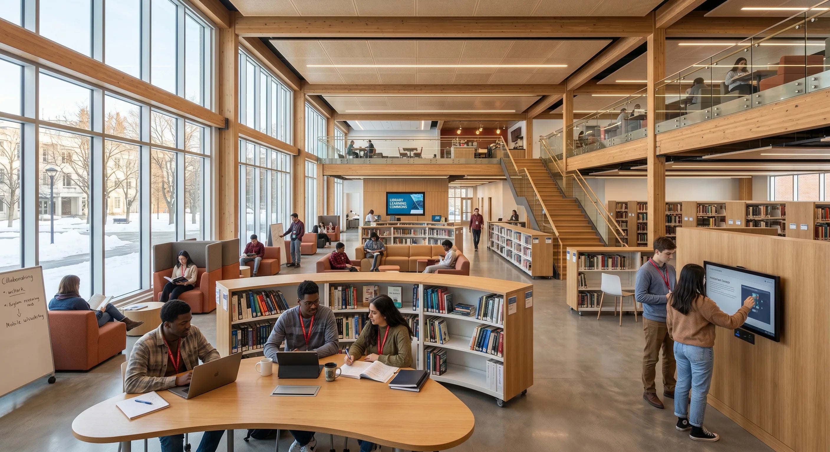 Library Design Trends for Canadian Schools and Learning Centres
