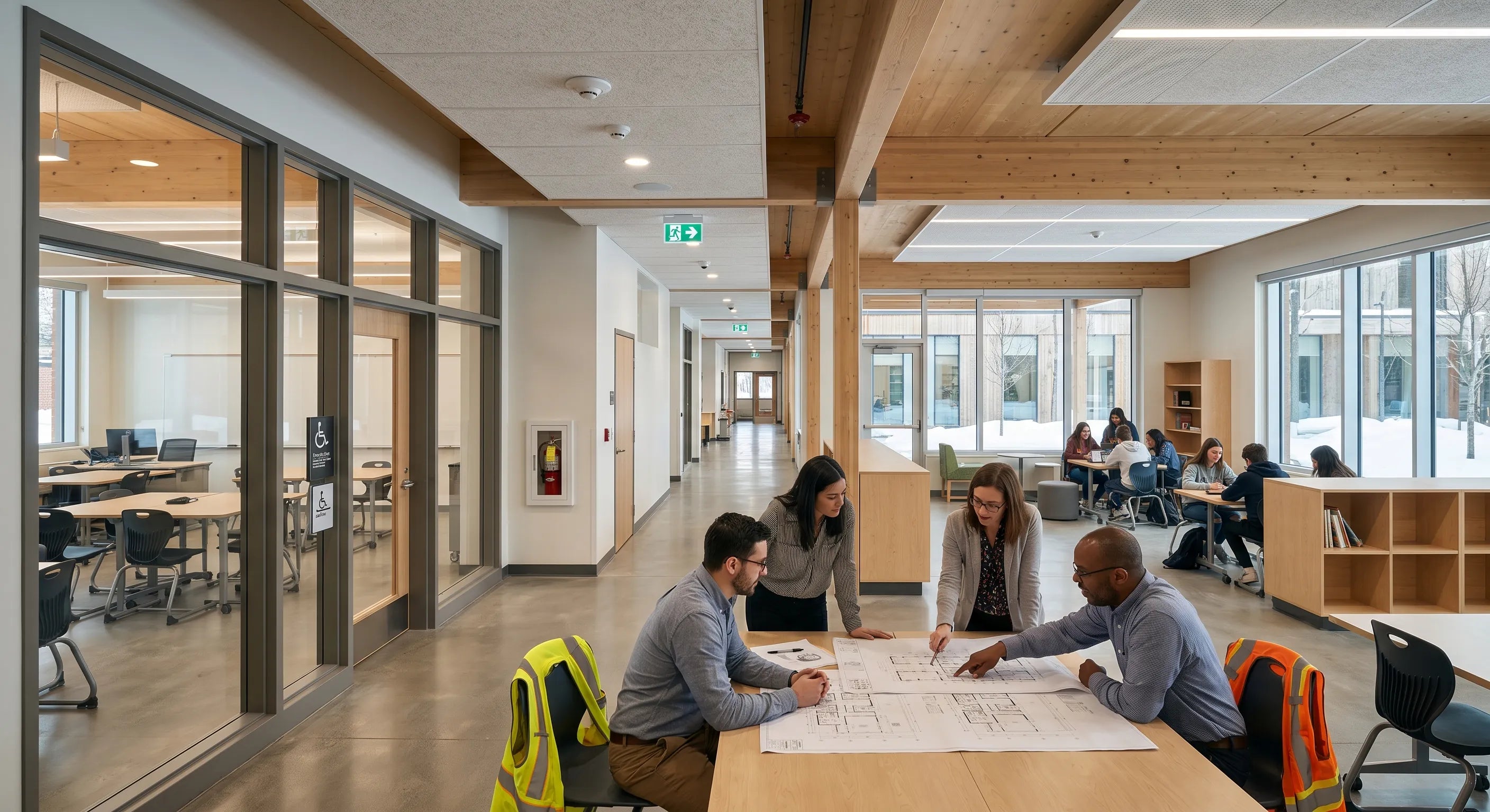 What the National Building Code Means for Educational Interiors in Canada