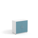 ADA - Cabinet Maple White with 2 inner compartments and 2 doors blue glaciar with lock and key