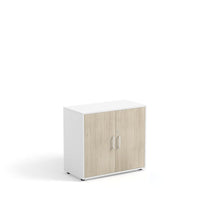ADA - Cabinet Maple White with 2 inner compartments and 2 doors terracota with lock and key