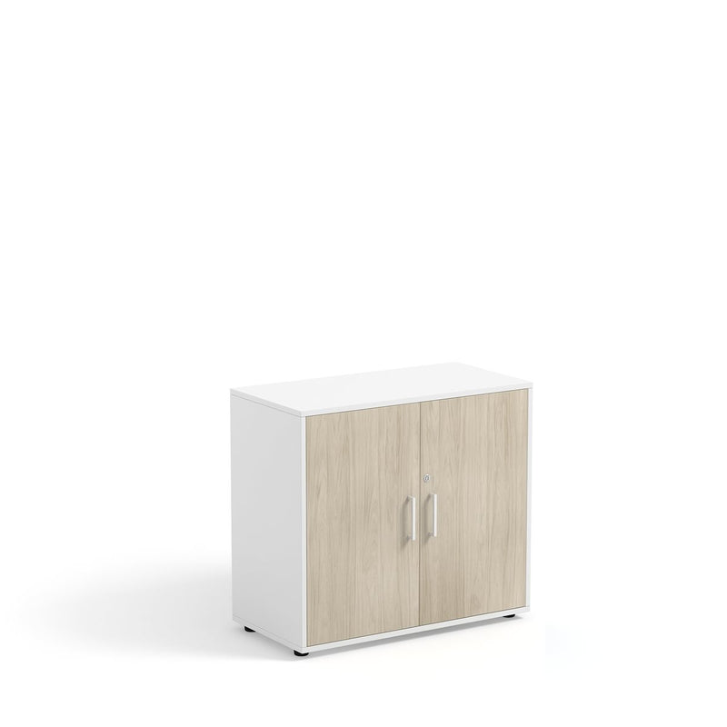 ADA - Cabinet with 2 inner compartments and 2 doors White with lock and key