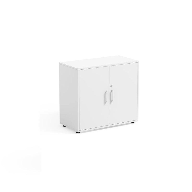ADA - Cabinet Maple White with 2 inner compartments and 2 doors terracota with lock and key