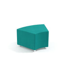 ANGLE - Angle-shaped sofa. Wooden structure. Foam PVC leather. Grey