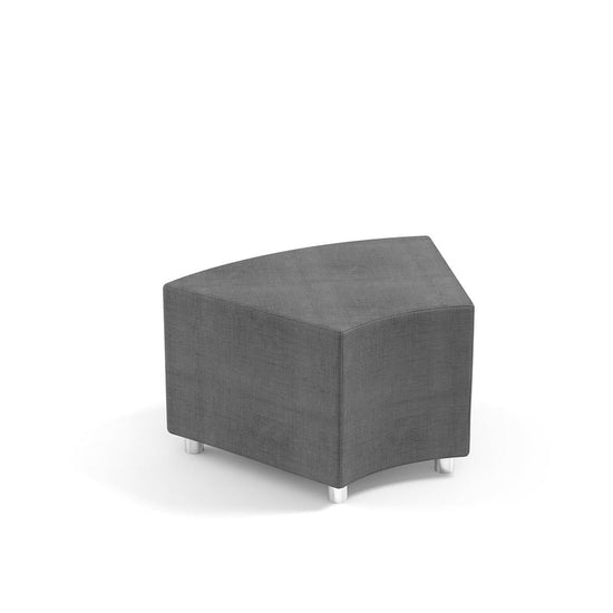 ANGLE - Angle-shaped sofa. Wooden structure. Foam PVC leather. Turquoise