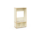 BUNKO – High Bench for 2 People – White Maple Interior – White Maple Exterior Finish