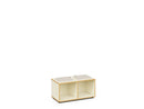 BUNKY – Low Bench for 2 People – White Maple Interior – White Maple Exterior Finish