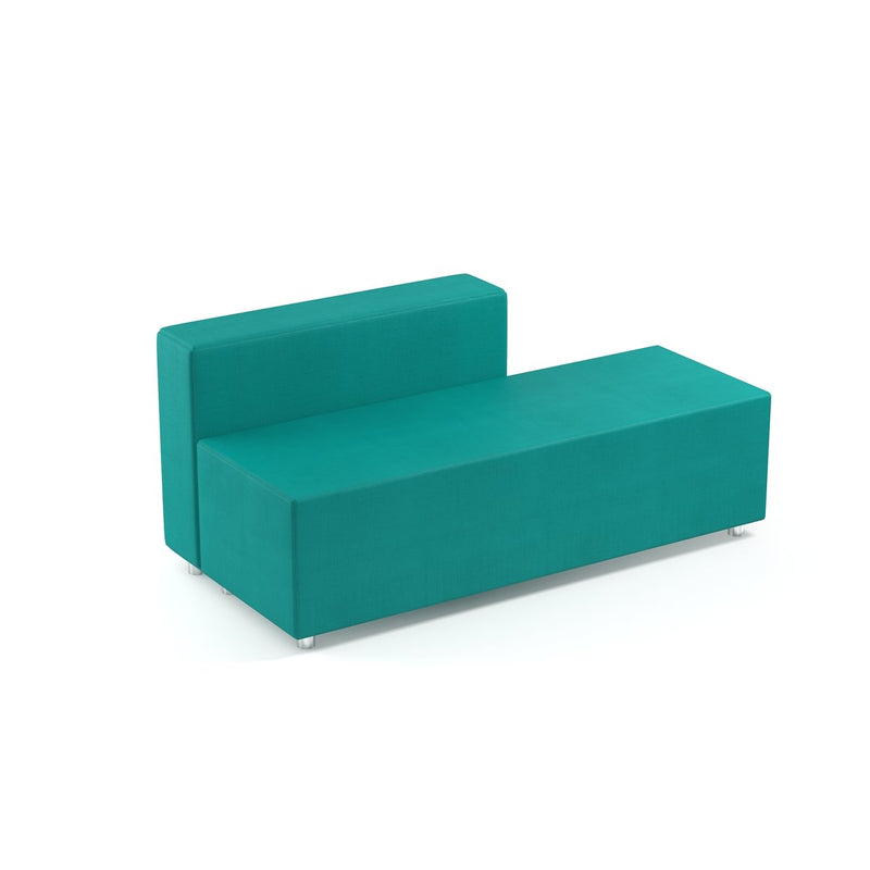 COMPLETE SOFA -  Wooden structure. Foam PVC leather. Grey