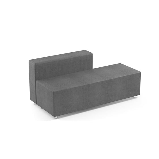 COMPLETE SOFA -  Wooden structure. Foam PVC leather. Turquoise