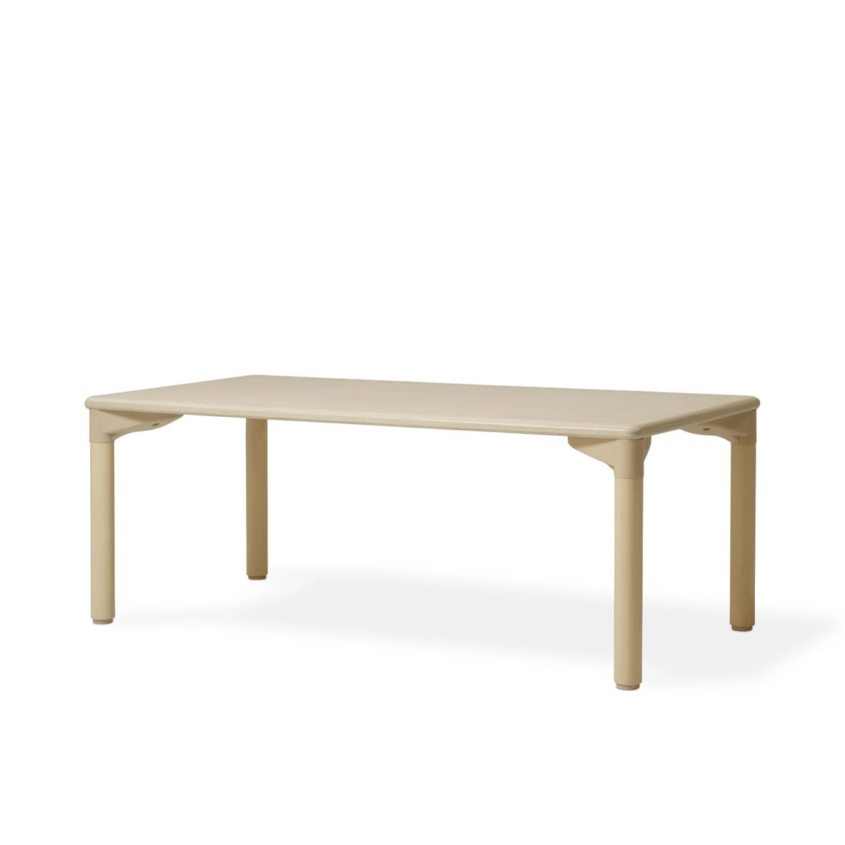 ELDER - Infantil rectangular table 120x60cm PLYWOOD tabletop WOOD - T1