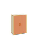 EMMY - Cabinet with 3 inner compartments and 2 doors in WOOD finishing with lock