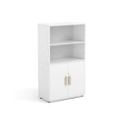 FLORA - Cabinet with 2 upper, 2 inner compartments and 2 doors Terracota, with lock