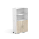 FLORA - Cabinet with 2 upper, 2 inner compartments and 2 doors mint green with lock and key