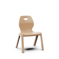 INA - Moulded recycled plastic chair. Light green. Size 3