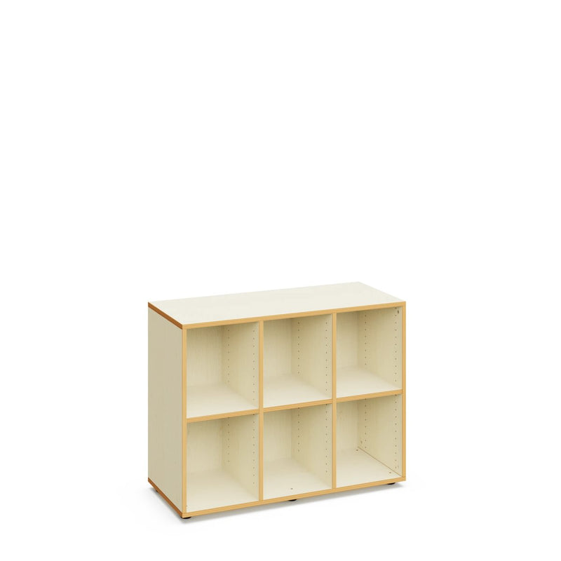 JANE - Cabinet with 6 compartments. White