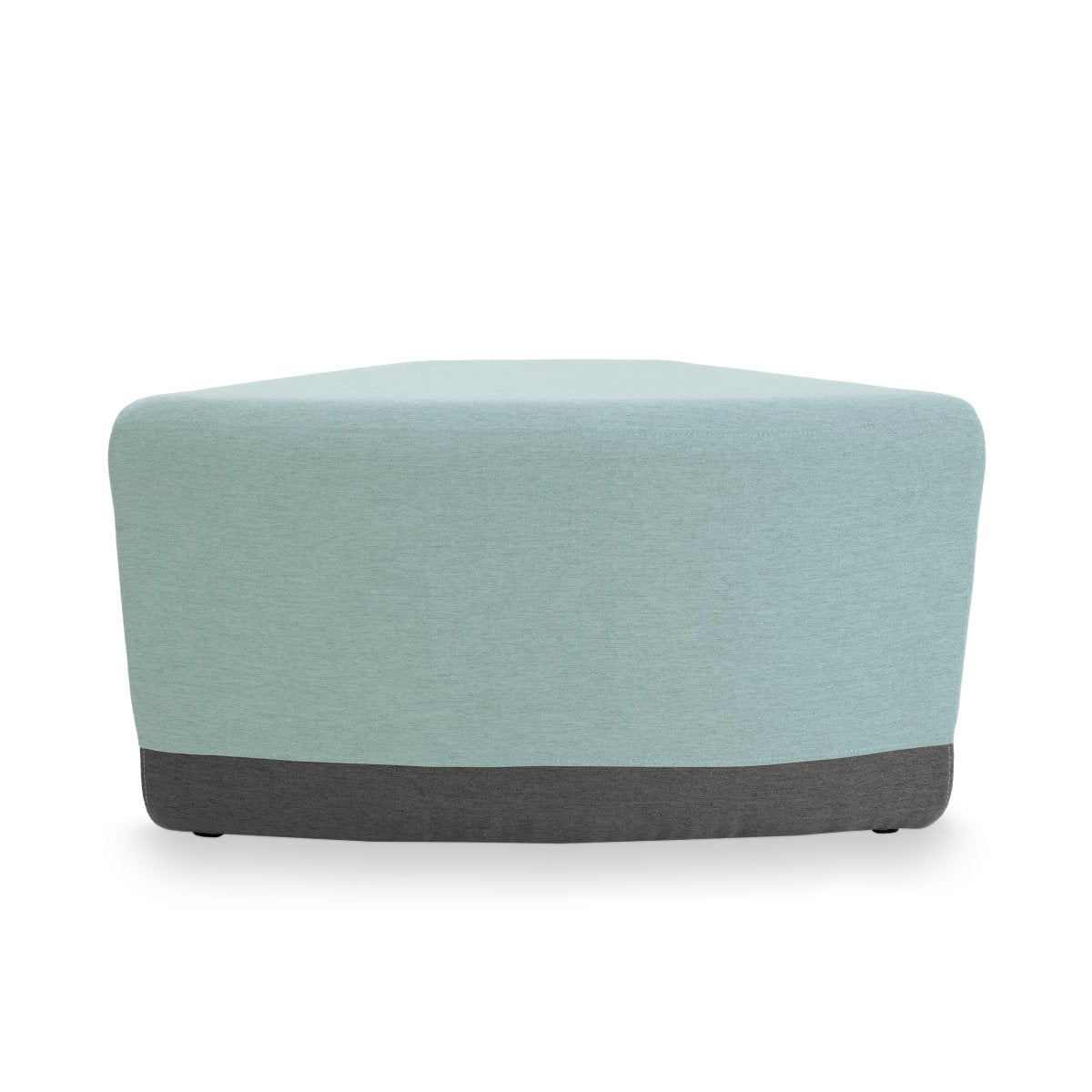 KALIN CURVED - Upholstered curved sofa – Top color  Sage Mint