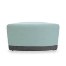KALIN CURVED - Upholstered curved sofa – Top color  Sage Mint
