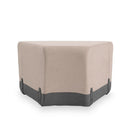 KALIN CURVED - Upholstered curved sofa – Top color Sand Dune