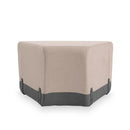 KALIN CURVED - Upholstered curved sofa – Top color Sand Dune