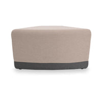 KALIN CURVED - Upholstered curved sofa – Top color Sand Dune