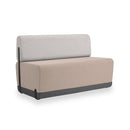 KALIN RECTANGLE COMPLETE - Upholstered straight sofa – Top color Sand Dune.