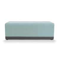 KALIN RECTANGLE - Upholstered straight sofa – Top color  Sage Mint