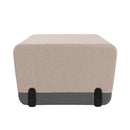 KALIN RECTANGLE - Upholstered straight sofa – Top color Sand Dune