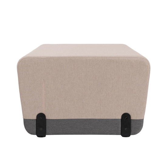 KALIN RECTANGLE - Upholstered straight sofa – Top color Sand Dune