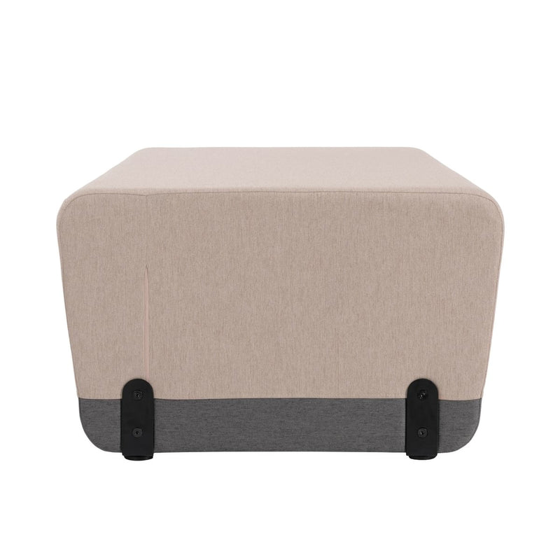 KALIN RECTANGLE - Upholstered straight sofa – Top color Sand Dune