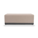 KALIN RECTANGLE - Upholstered straight sofa – Top color Sand Dune