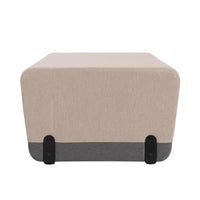 KALIN RECTANGLE - Upholstered straight sofa – Top color Sand Dune
