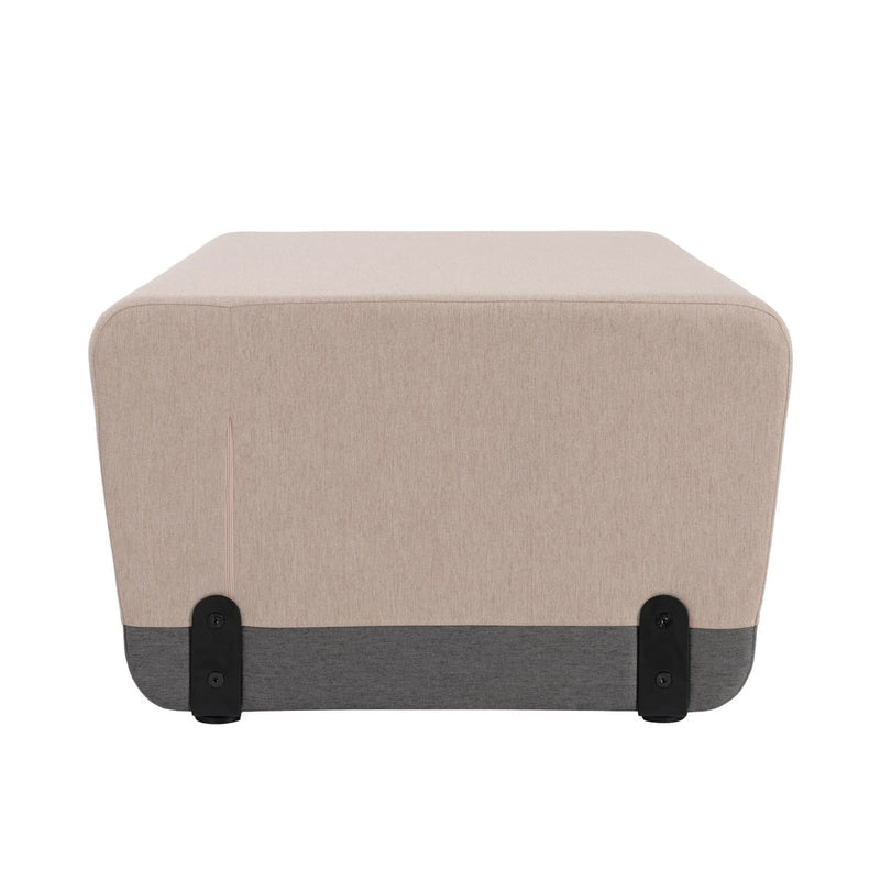 KALIN RECTANGLE - Upholstered straight sofa – Top color Sand Dune