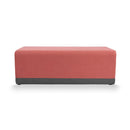 KALIN RECTANGLE - Upholstered straight sofa – Top color Terracotta Bloom