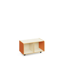KI – Tiered Low Cabinet – White Maple Interior – White Maple Exterior Finish