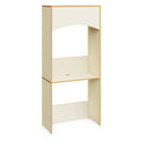 KROK – Desk Cabinet – White Maple Interior – Terracotta Nova Exterior Finish