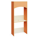 KROK – Desk Cabinet – White Maple Interior – Terracotta Nova Exterior Finish