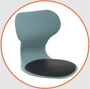 LIA PAD – Upholstered Cushion, Grey, for Chair Size 6