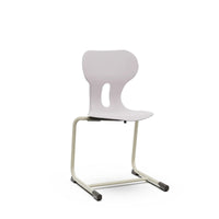 LIA CANTILEVER ST – Plastic Chair with Cantilever Metal Frame Warm Grey – Stone Gray – Size 5