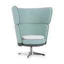 MANNY LARGE - High Armchair – Upholstered+cushion – Top color  Sage Mint