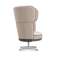 MANNY LARGE - High Armchair – Upholstered+cushion – Top color Sand Dune