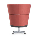 MANNY LARGE - High Armchair – Upholstered+cushion – Top color Terracotta Bloom