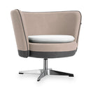 MANNY – Low upholstered armchair+cushion – Top color Sand Dune