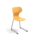 MIA CANTILEVER - Plastic chair. Structure metal frame. Colour black. Size 5