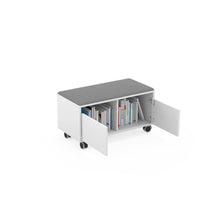 MINI MOVE - Grade with 2 storage spaces and 1 seat. Grey